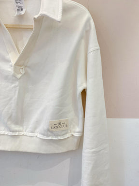 Blusa moletom off white La’s club P
