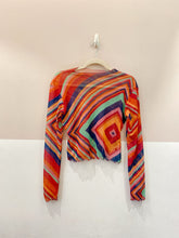 Blusa tule listras coloridas My Place P