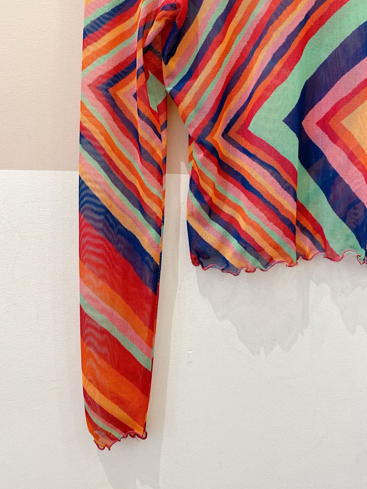 Blusa tule listras coloridas My Place P