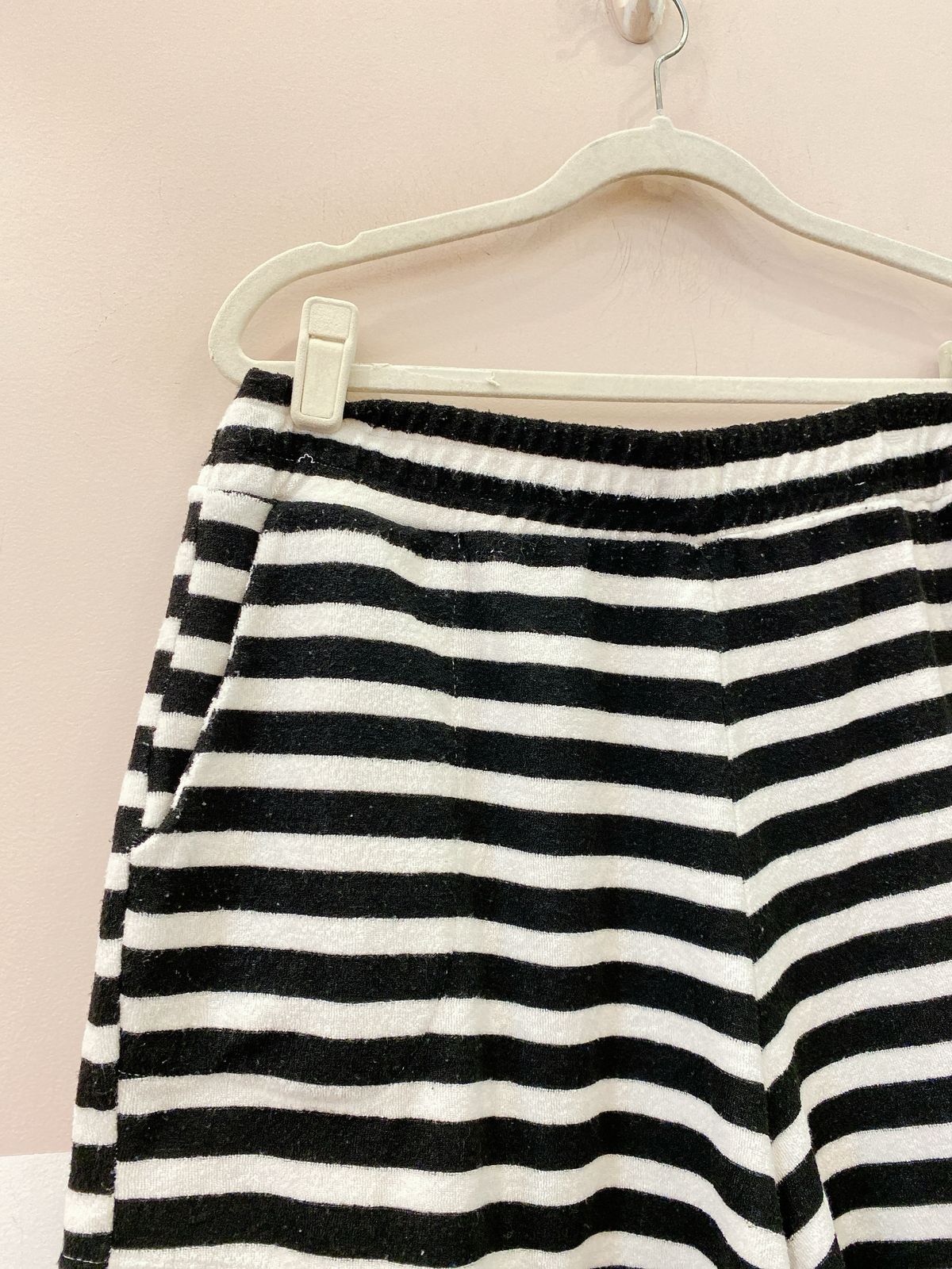 Short moletom listrado Peepou G