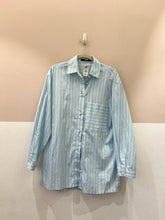 Camisa azul botões linha Animale 38