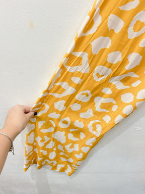 Calça estampa amarela TiG M