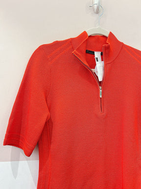 Blusa tricot vermelha Carolina Herrera M