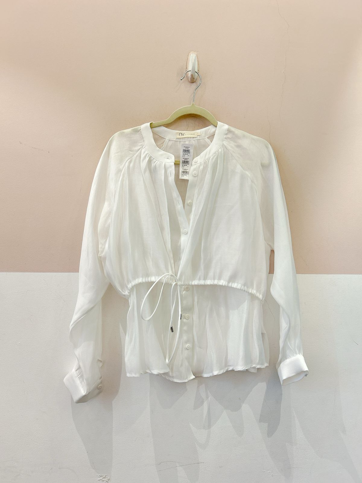 Bata branca Ornela By Nv P