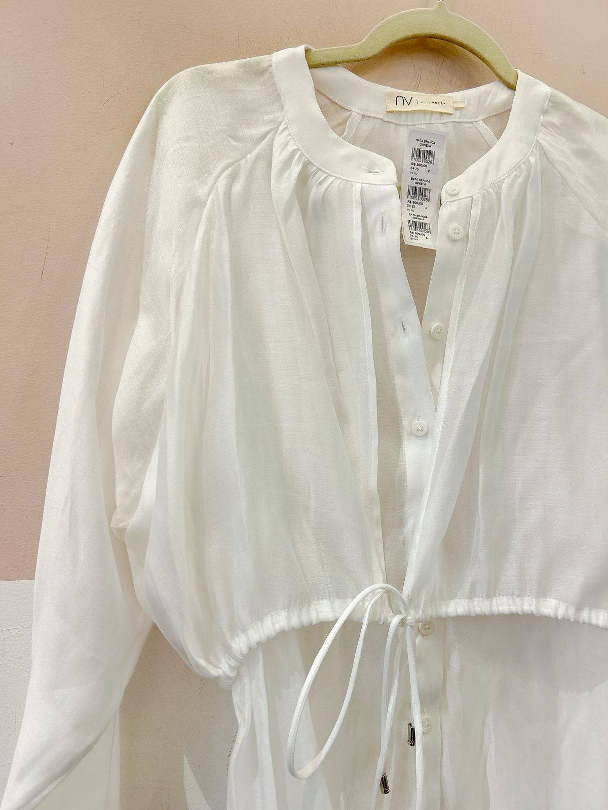 Bata branca Ornela By Nv P