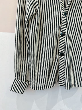 Camisa listrada p&b Kopsch P