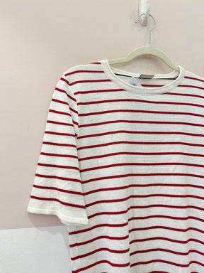 Blusa tricot listrada C&A GG