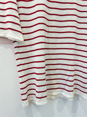 Blusa tricot listrada C&A GG