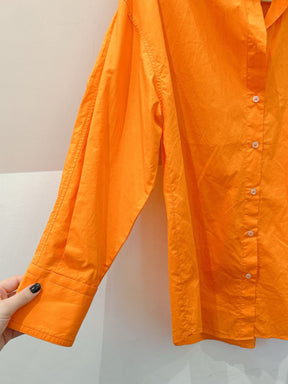 Camisa laranja Zara PP