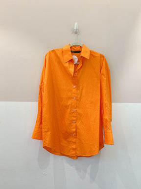 Camisa laranja Zara PP