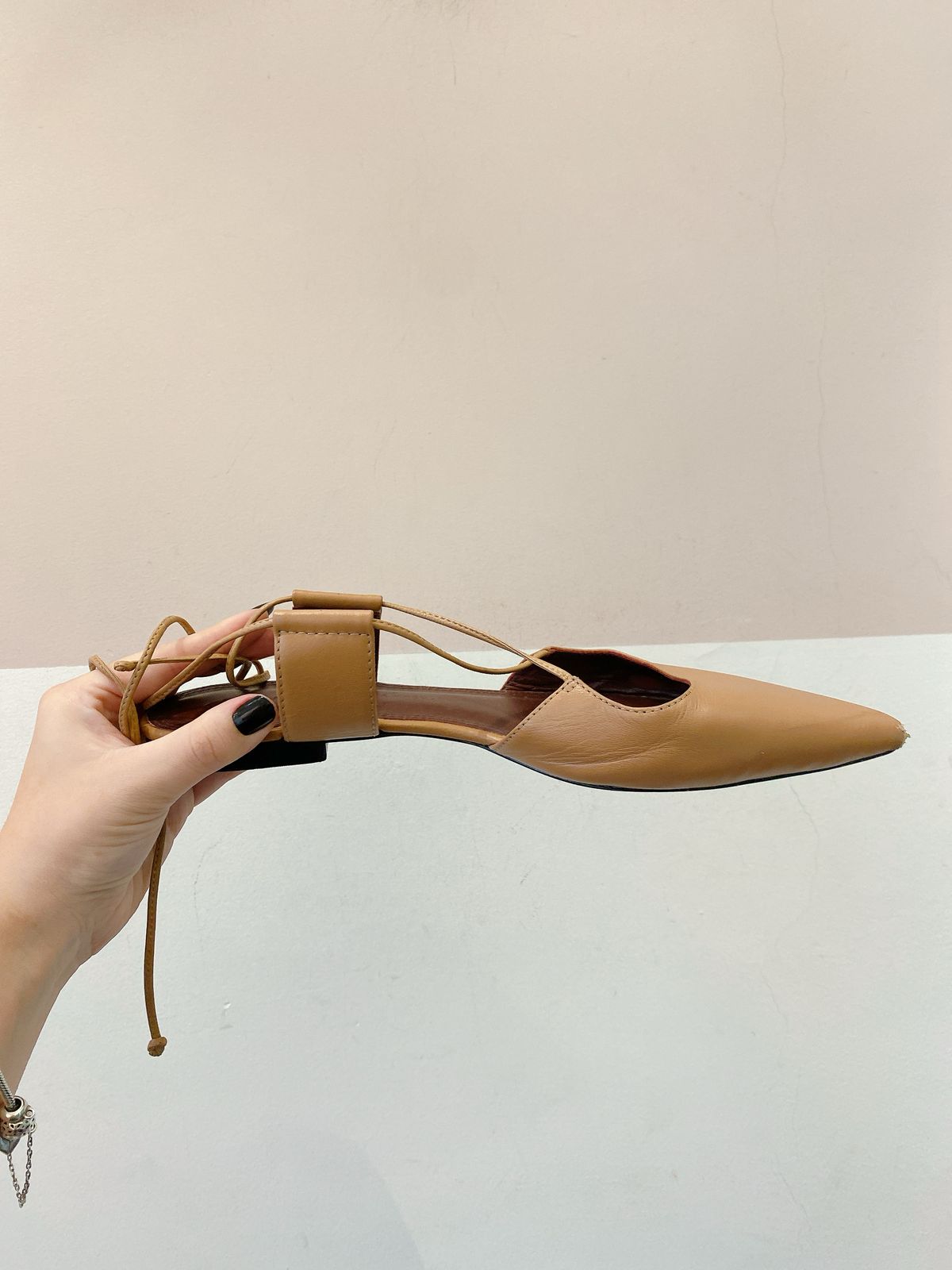 Sapatilha caramelo Andrea Muller + Andrea Marques 37