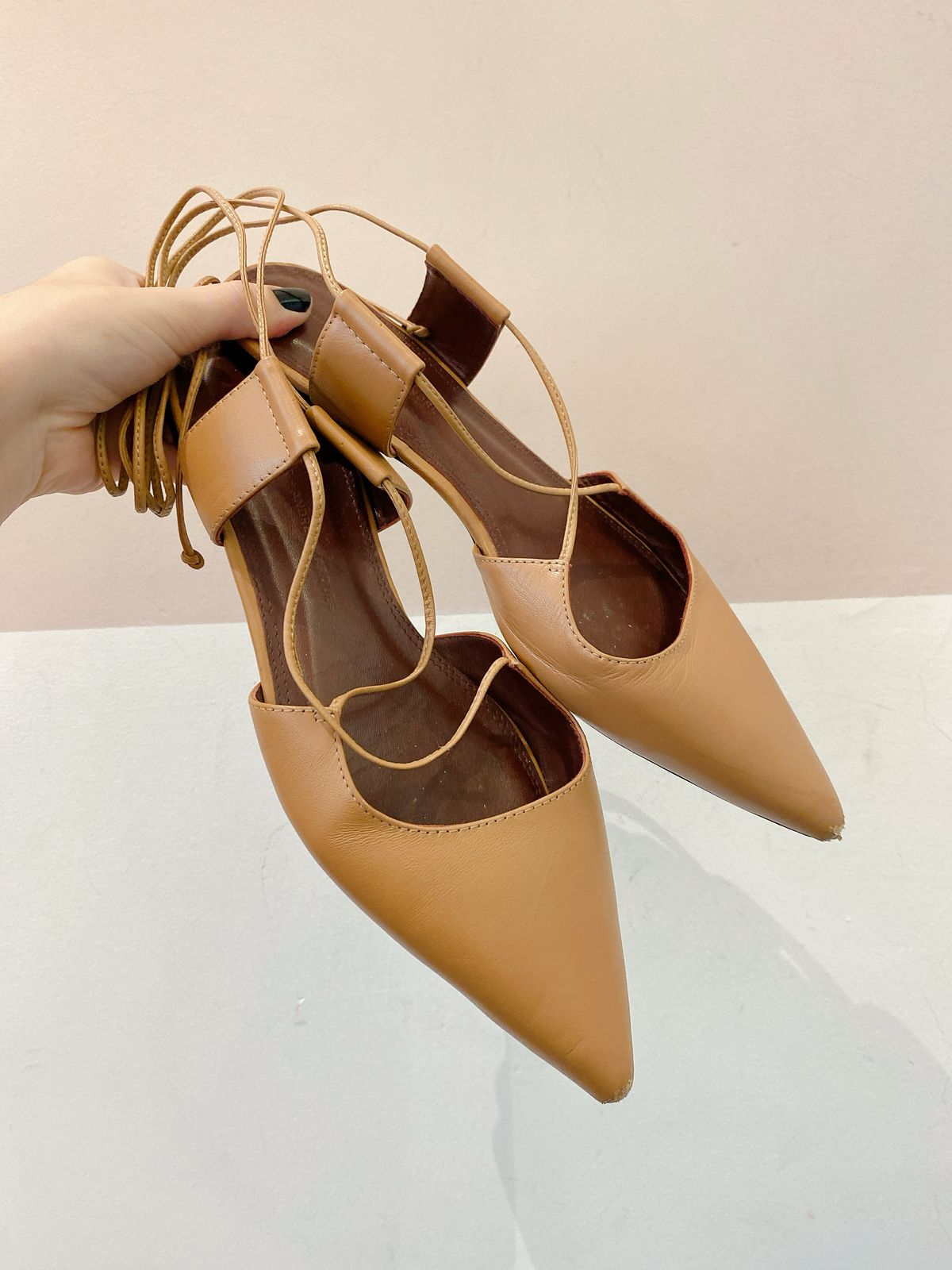 Sapatilha caramelo Andrea Muller + Andrea Marques 37