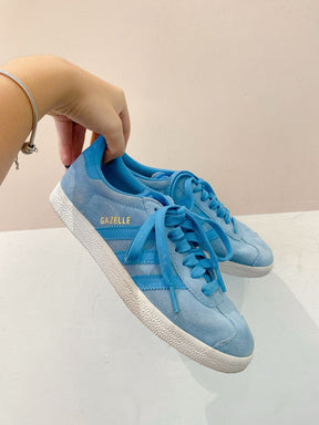 Tênis Adidas gazelle azul 35