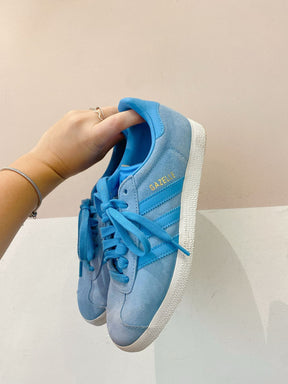 Tênis Adidas gazelle azul 35