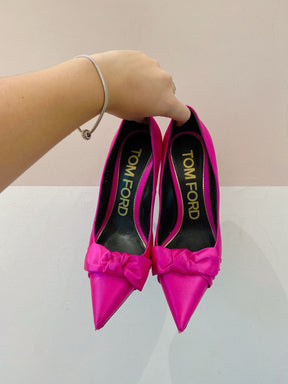 Scarpin pink laço Tom Ford 37