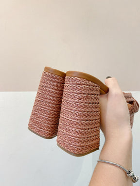 Tamanco treliça marrom Werner 37