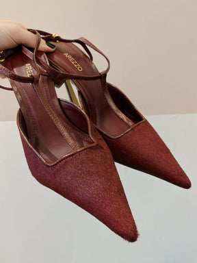 Scarpin vinho Arezzo 37