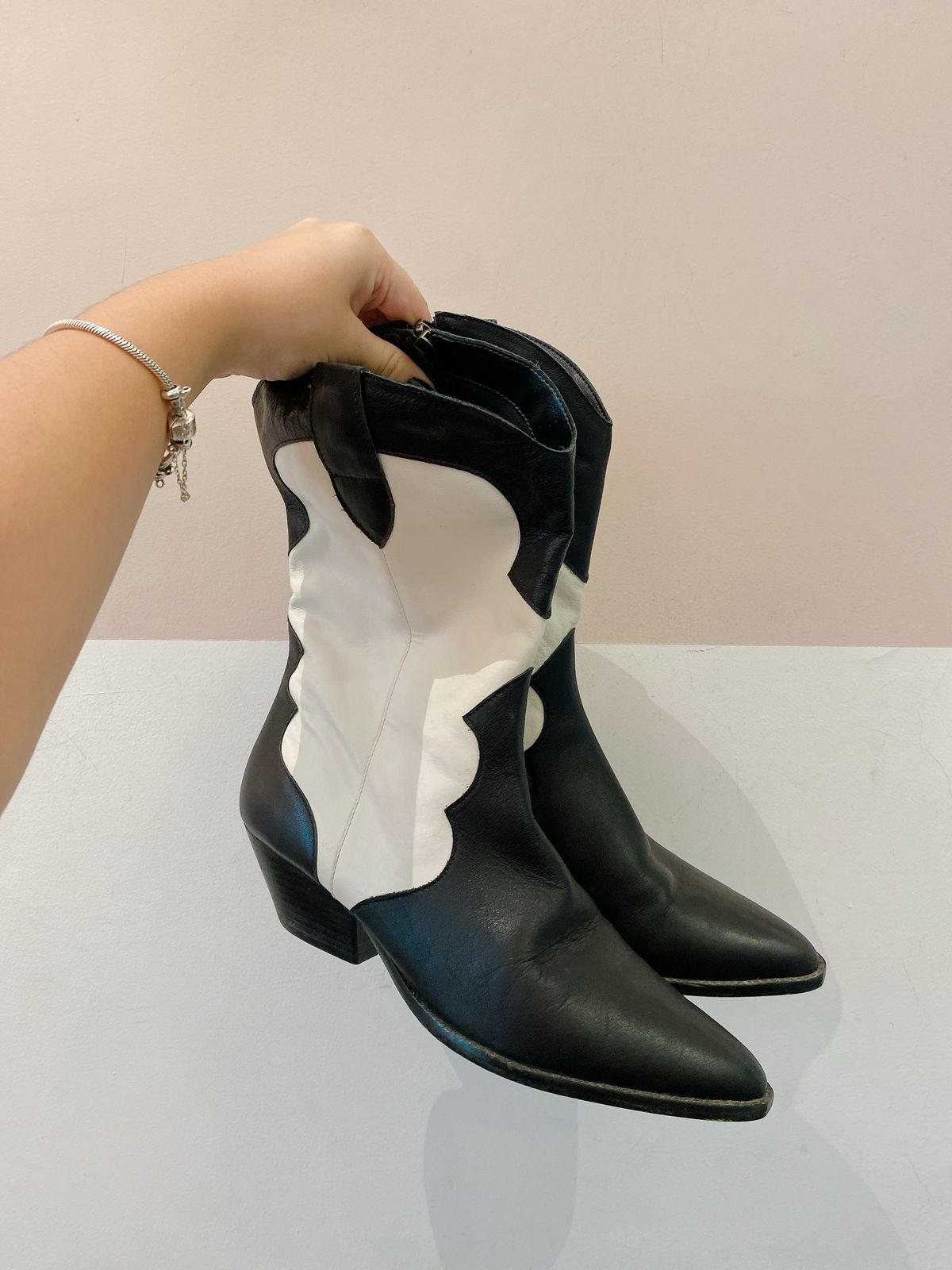 Bota western p&b Luiza Barcelos 37