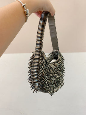 Bolsa chumbo miçangas Zara