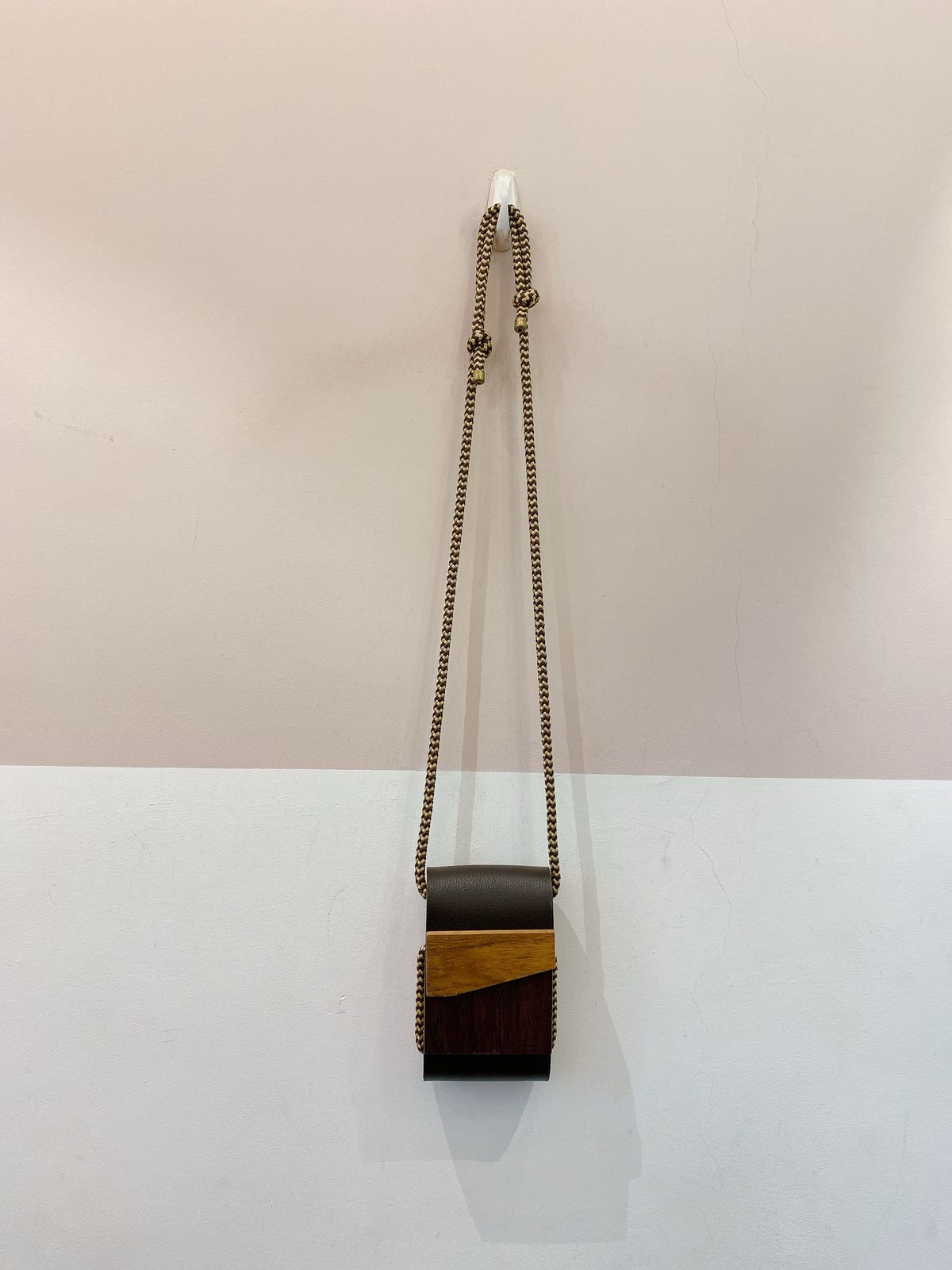 Bolsa vertical madeira Stefano Leggieri