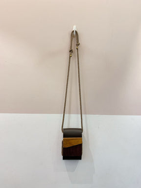 Bolsa vertical madeira Stefano Leggieri