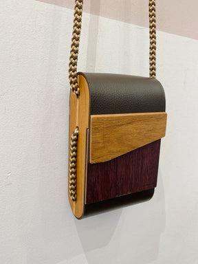 Bolsa vertical madeira Stefano Leggieri