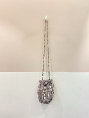 Bolsa saco prata búzios La Piscine