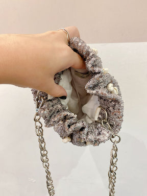 Bolsa saco prata búzios La Piscine