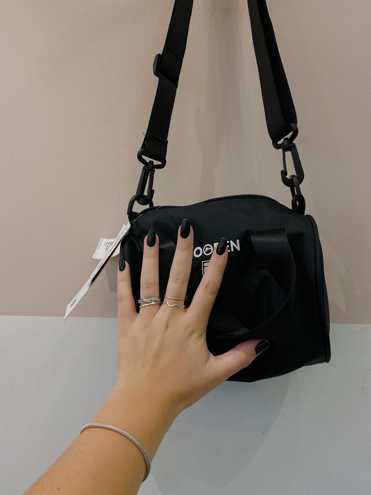 Bolsa preta tiracolo Fila – Rio Open