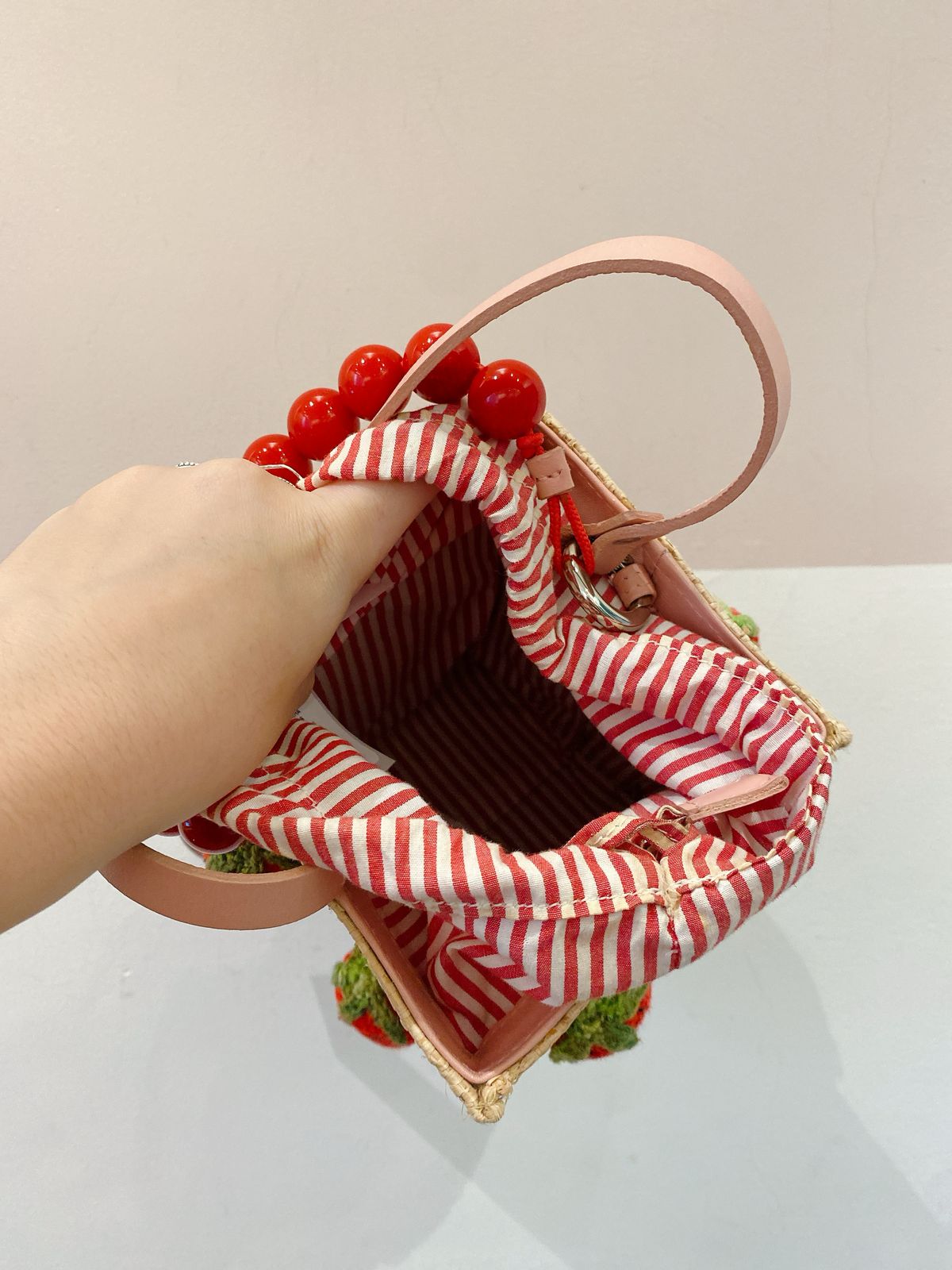 Bolsa palha morangos MMAGMA