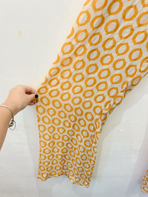 Calça estampa amarela Cholet 38