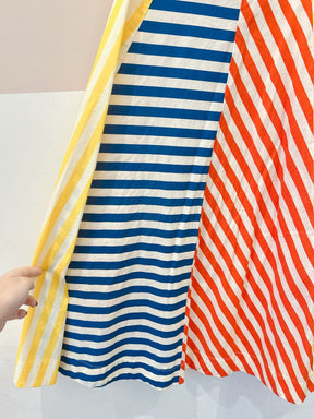 Saia midi listrada Farm P