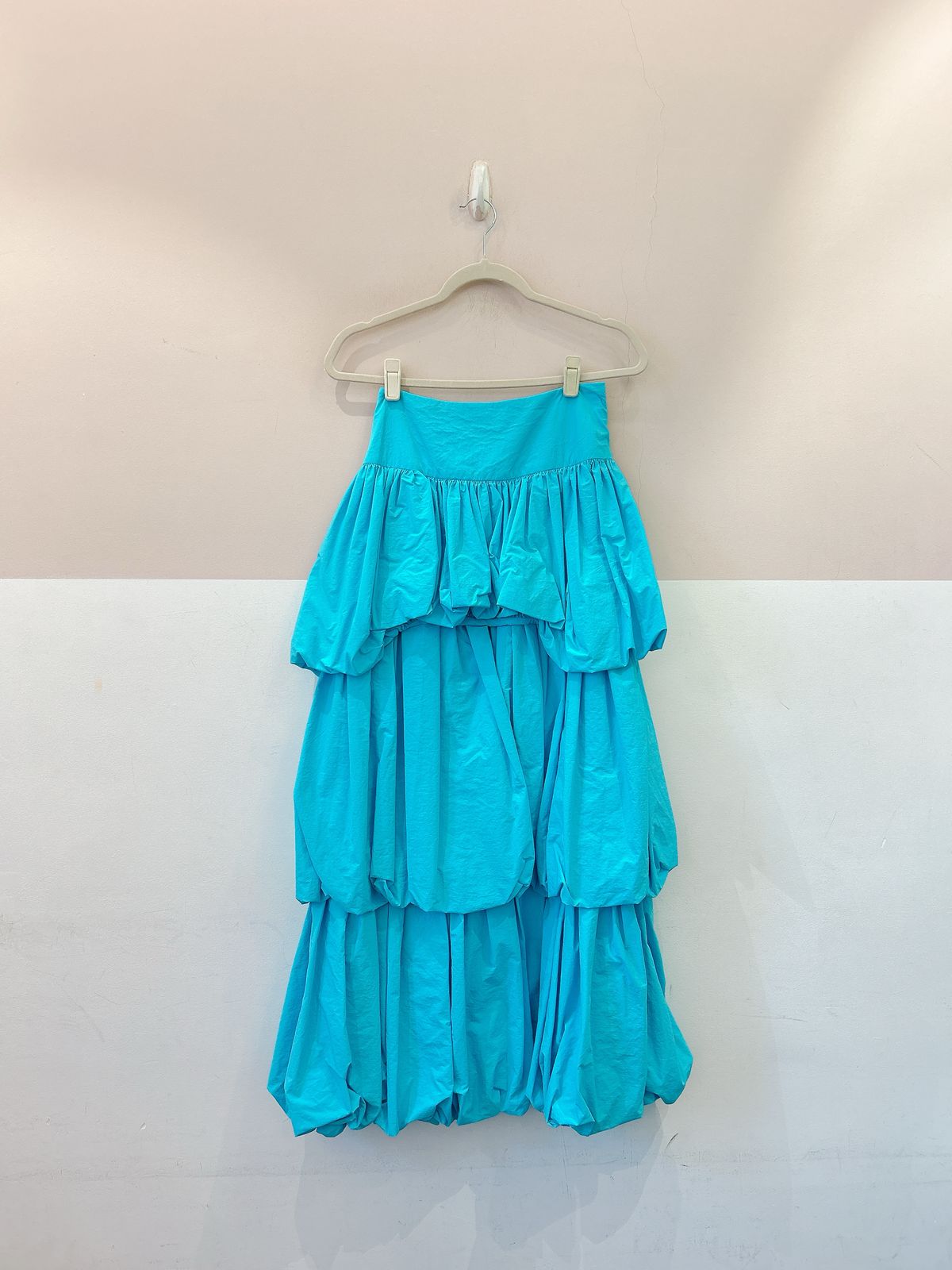 Saia longa azul camadas Chaouiche P