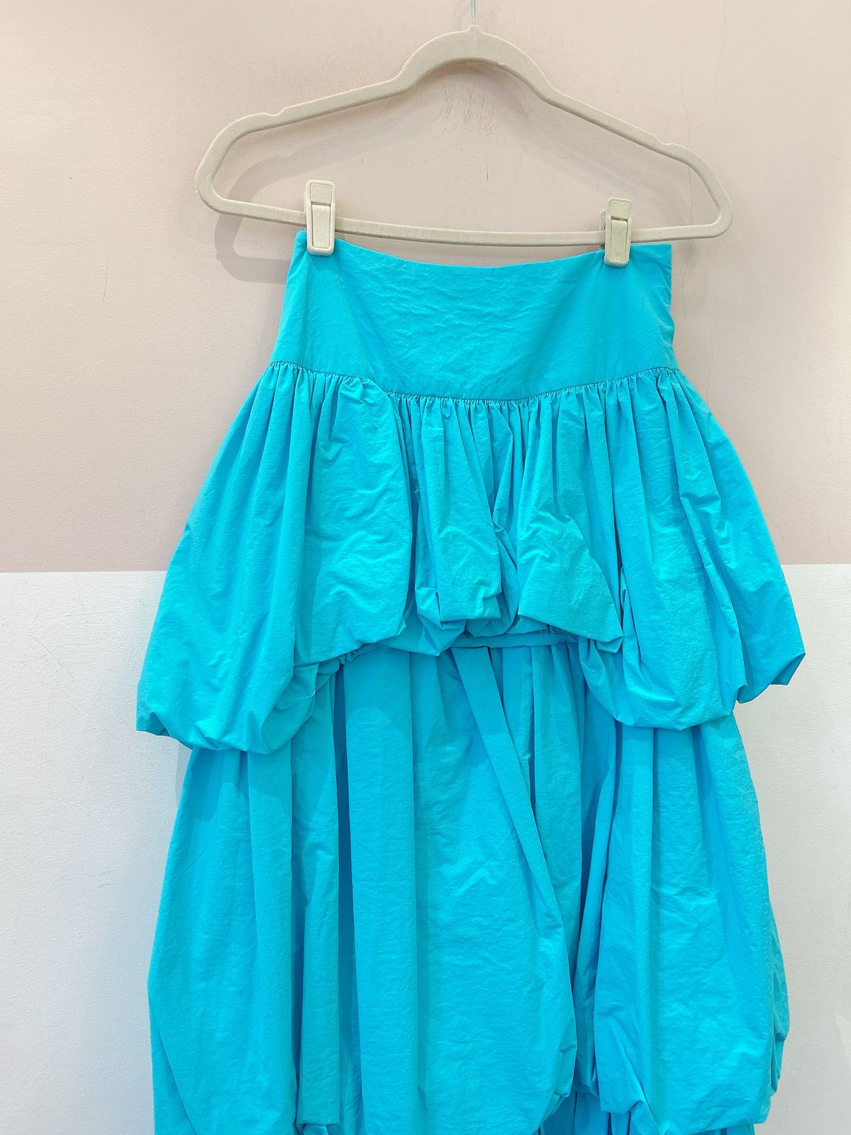 Saia longa azul camadas Chaouiche P