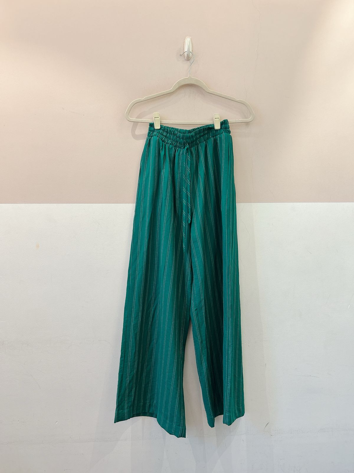 Pantalona verde listrada Nanaminze PP