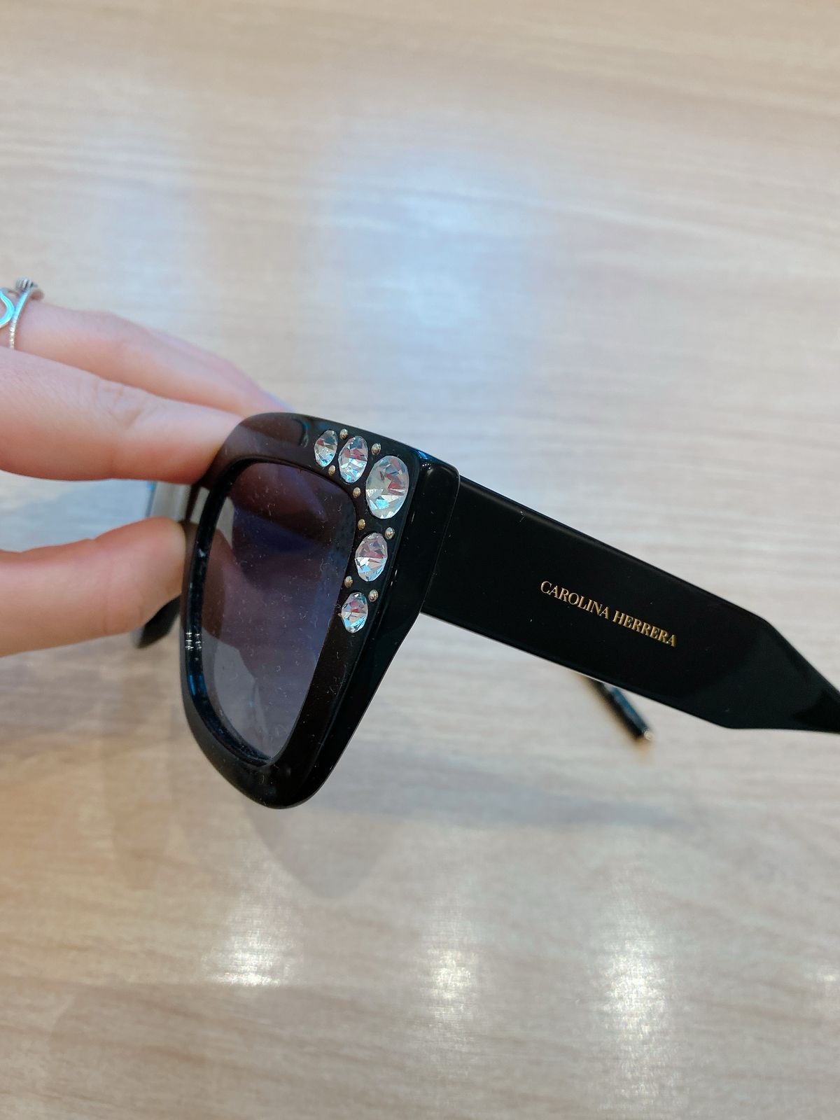 Óculos cristais Carolina Herrera