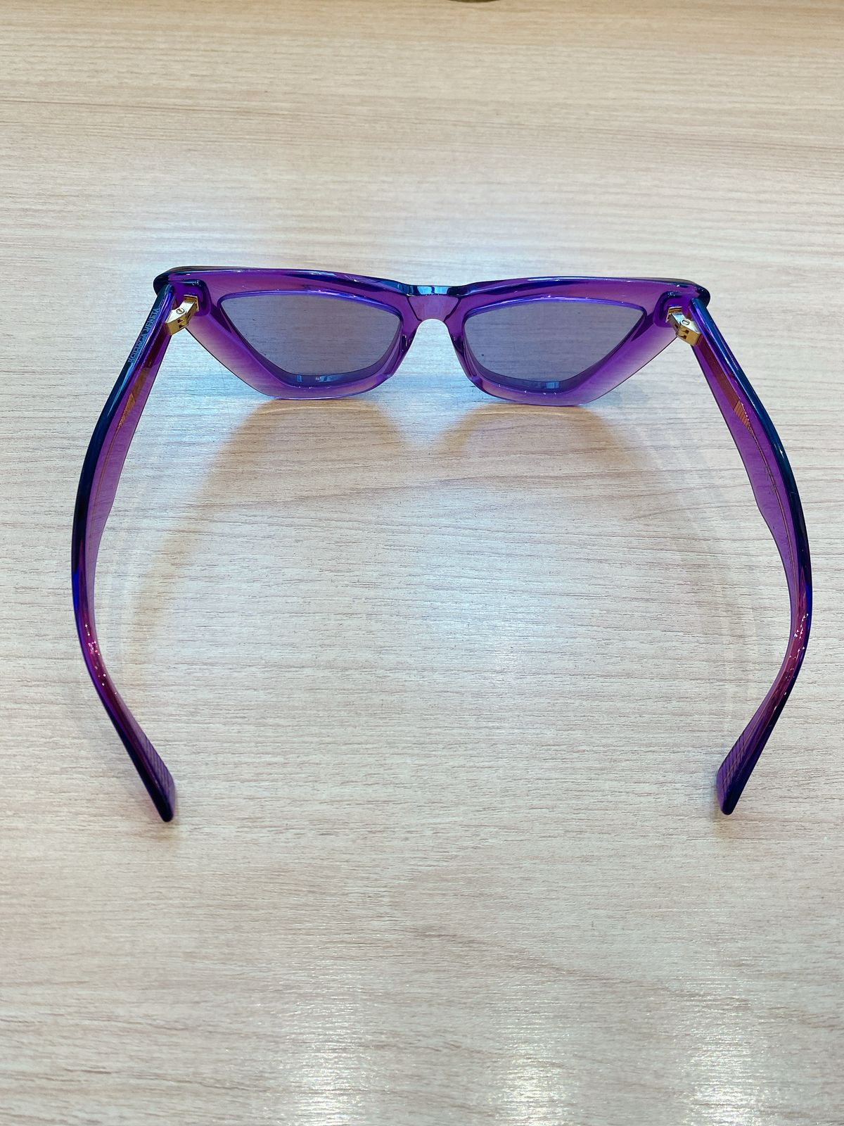 Óculos roxo Bottega