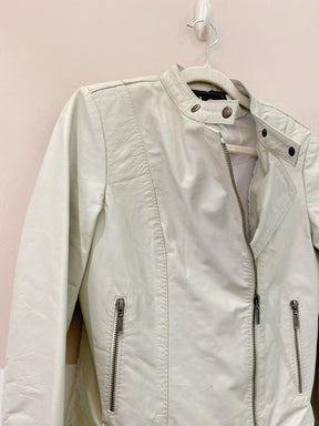 Jaqueta couro gelo Ana Maria M