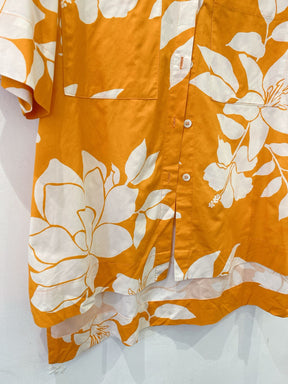 Camisa laranja floral Dress To G