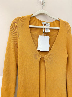 Cardigan mostarda tricot Animale P