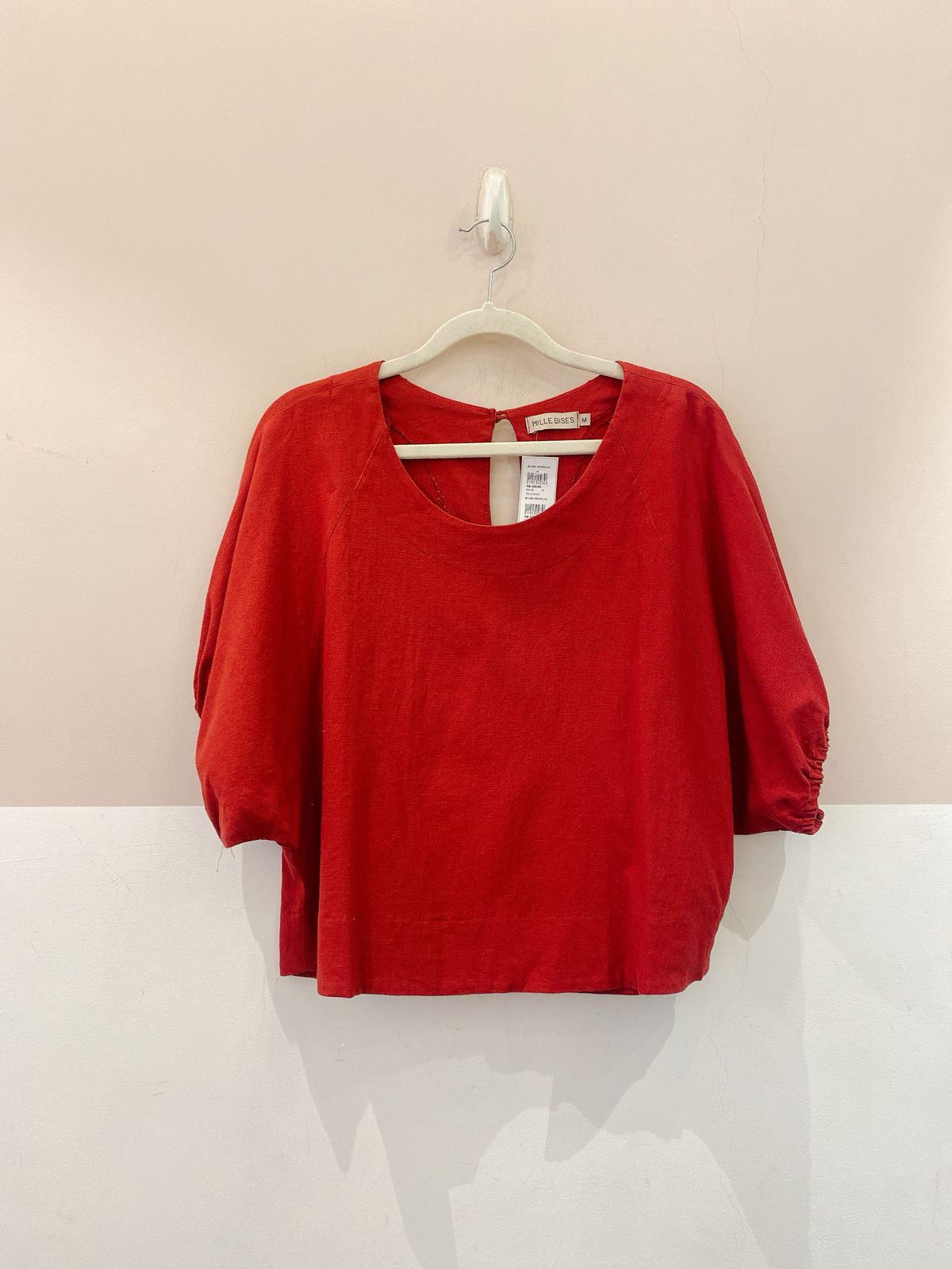 Blusa vermelha Mille Bises M