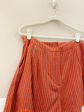 Short terracota listrado Hering 42