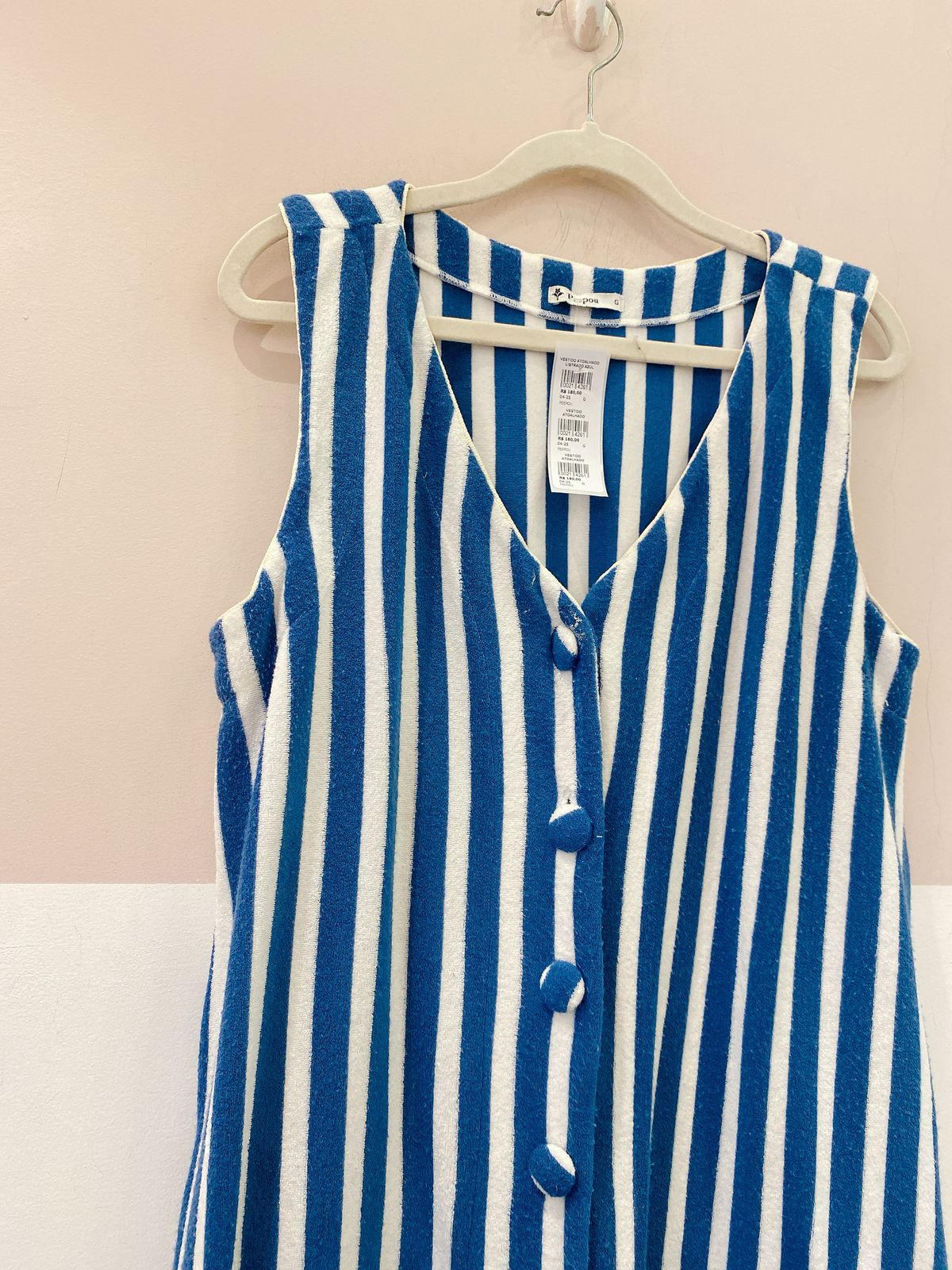 Vestido atoalhado Peepou G