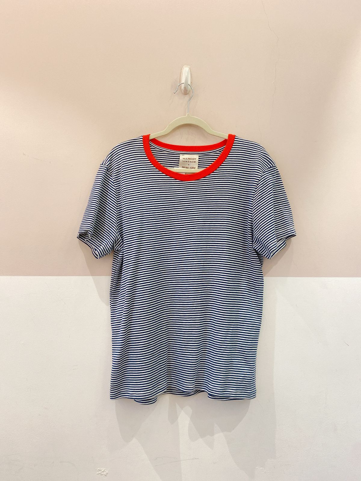 Tshirt listrada gola coral Allmost Vintage G