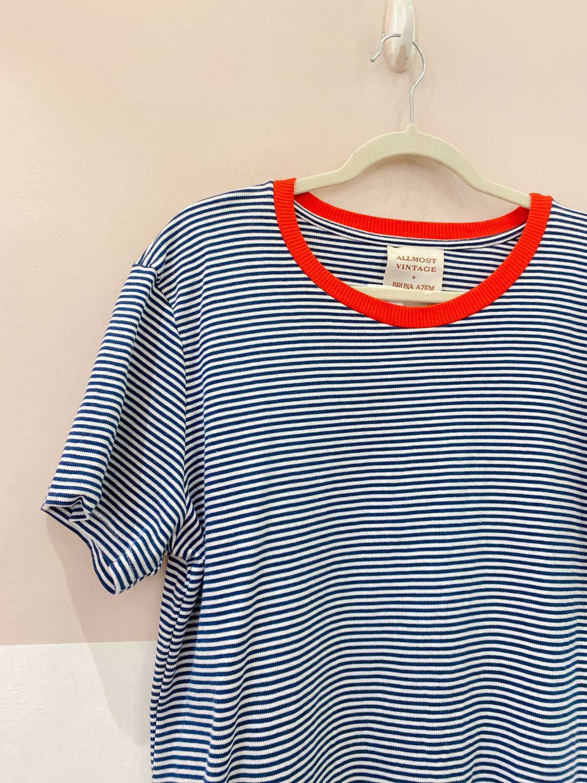 Tshirt listrada gola coral Allmost Vintage G