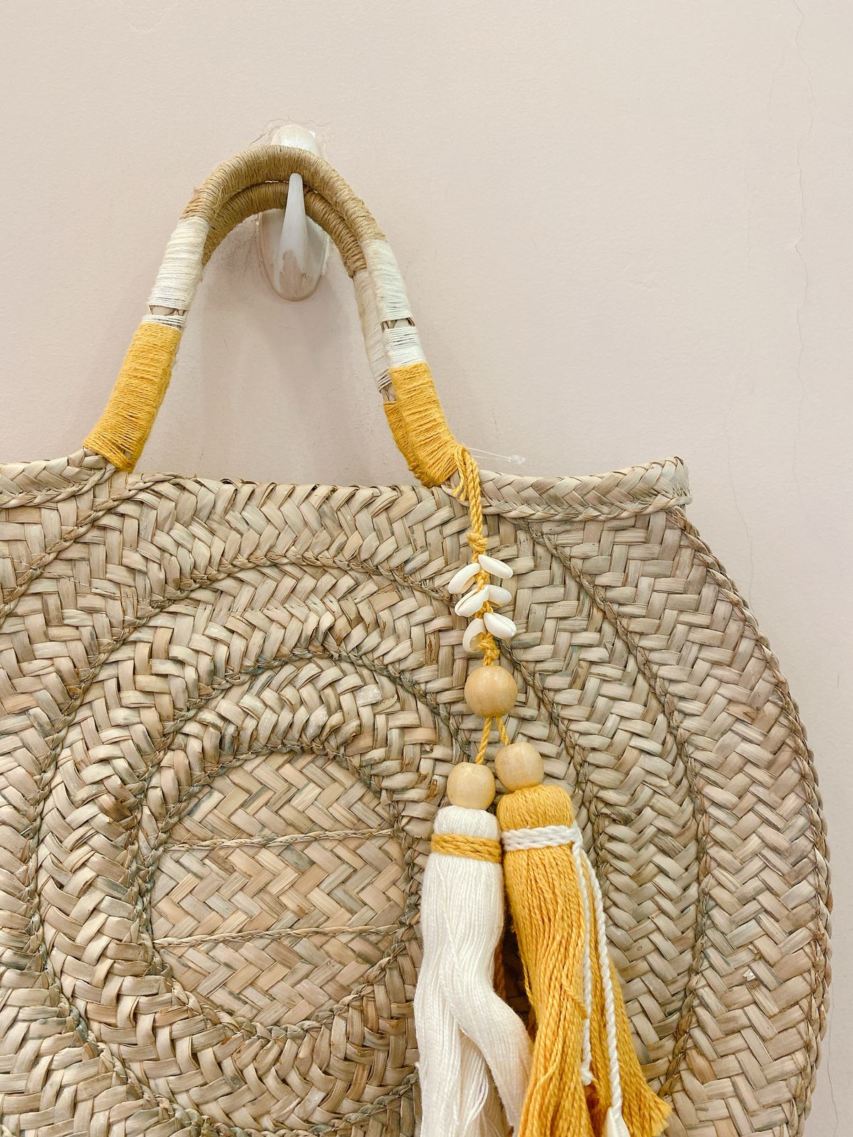 Bolsa redondo palha Dress To