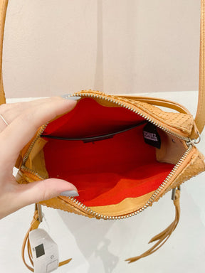 Bolsa tiracolo snake laranja Schutz