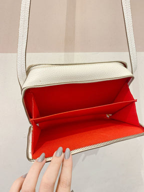 Bolsa couro gelo Schutz