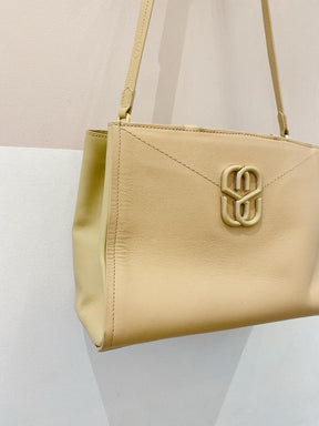 Bolsa couro bege Schutz