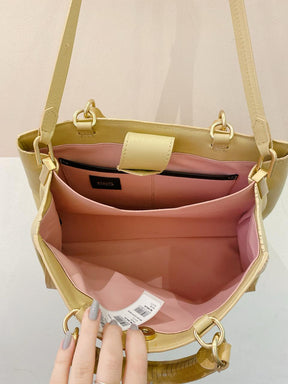 Bolsa couro bege Schutz